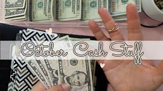 CASH STUFFING OCTOBER PAYCHECKS