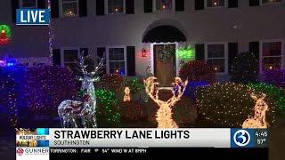 Holiday Lights: Strawberry Lane Lights in Southington