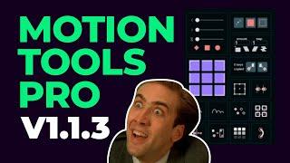 Motion Tools Pro - V1.1.3 Update