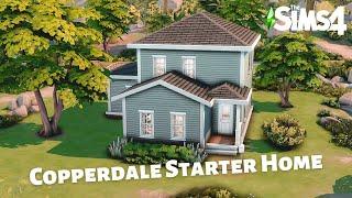 I Built a Starter Home for 3 Sims! // Sims 4 High School Years