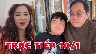 Trực tiếp Christina Nguyễn Phương Hằng chiều 10/1 lại nói Thích Minh Tuệ