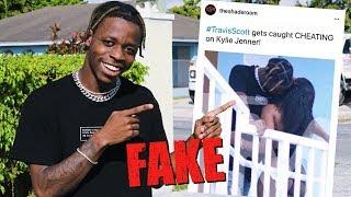 We Fooled the Internet w/ Fake Travis Scott Cheating Photo