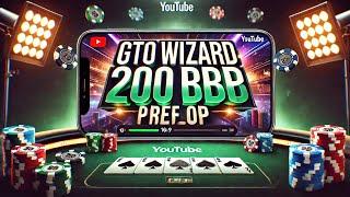 POKER GTO WIZARD 200BB PREFLOP