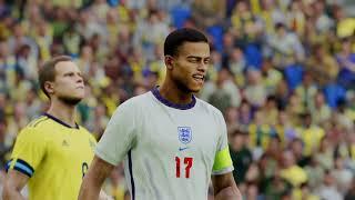 PES 2021 Master League Ep.374 England Euro Qualifiers vs Sweden Coach Mode