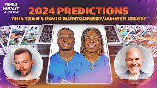 2024 Fantasy Predictions: Who is this year's David Montgomery + Jahmyr Gibbs?