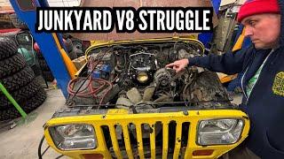 What it takes to LS swap a Jeep Wrangler