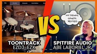 Toontrack EZdrummer 3 Versus Spitfire Audio, Originals Abe Laboriel Jr Drums  !