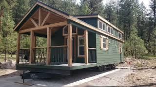 Montana Tiny Home Delivered!