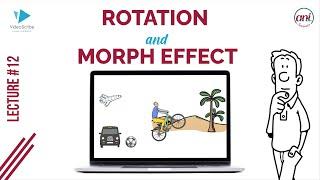How to Add Morph and Rotation Effect in Videoscribe