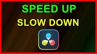 How to Speed Up or Slow Down a video in DaVinci Resolve 17 (2021)