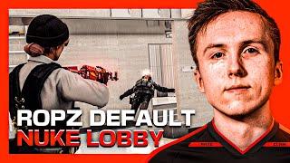 How ropz Defaults Lobby On Nuke T Side (CS:GO Guide)