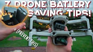 Top 7 CRUCIAL DJI Mini 2/Mavic Mini Battery Tips YOU Should Know! || Prevent Swollen Drone Batteries