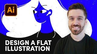 How To DESIGN a Flat Illustration in Adobe Illustrator 2020