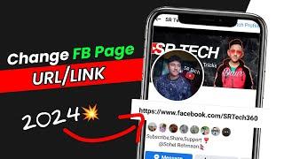 How To Change Facebook Page Url | Customize Facebook Page Link | 2024 | Easy Trick |