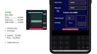 Crypto Position Size Calculator | How to Calculate Exact Leverage (Risk management tool)