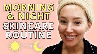 Morning and Night Skincare Routine | Glowy & Anti-Aging Skincare