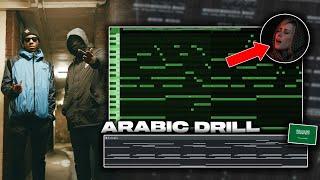 MAKING AN ARABIC INFLUENCED UK DRILL BEAT | (How to Make UK Drill Beats in 2022)