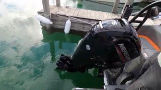 Why my brand new Mercury 75 HP boat motor wouldn't run