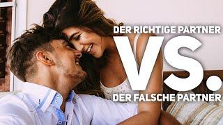 Liebesbeziehung. Der richtige Partner vs. der falsche Partner