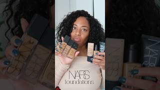 NARS FOUNDATION FACE SWATCHES #nars #makeupshorts