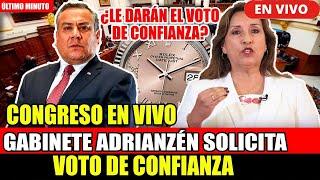 CONGRESO EN VIVO: ¡CONTINUA! GABINETE ADRIANZEN PIDE VOTO DE CONFIANZA AL CONGRESO | 3/4/24