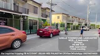 Reopen 4BR Adelle Corner Lot with Fence and gate  107sqm- #LancasterNewcityCavite  #agentselah