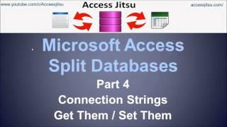 Microsoft Access Split Databases:  Connection Strings
