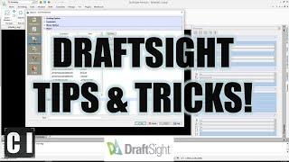DraftSight: Tips, Tricks & Features to Speed up your Drafting! - An Affordable AutoCAD Alternative