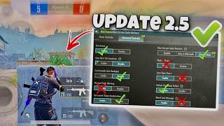 Best Settings & Sensitivity to Improve Headshots and Hip-Fire New Update 2.5  | PUBG MOBILE / BGMI