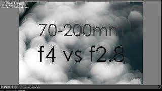 Comparing Sony 70-200mm F2.8 vs F4 Outdoor Sports