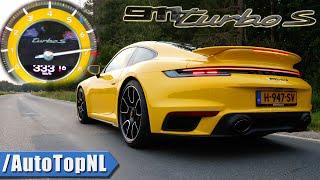 PORSCHE 911 TURBO S 992 0-333km/h ACCELERATION TOP SPEED & SOUND by AutoTopNL