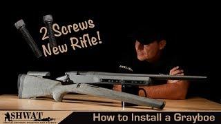 How to Install Remington 700 Stock - Grayboe Ridgeback