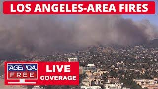 LA Fires: Palisades Fire, Kenneth Fire, Eaton Fire & Others - LIVE Breaking News Coverage