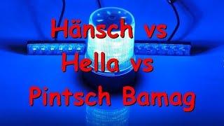 Hänsch Typ 624 vs Hella RTK 7 vs Pintsch Bamag MS350 Stadt Land Kompressor