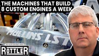 The machines that build 8 custom engines a week