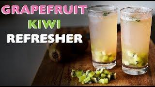 Grapefruit Kiwi Refresher | VEGAN DRINK RECIPES | STARBUCKS DIY