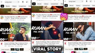 Ruaan Full Song Add Yours Story | Instagram trending Add Yours Story Sticker | Ruaan Add Yours Story