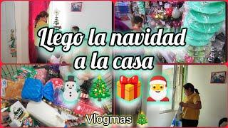 Compras navideñas + decoraciones #vlogmas (Marijo Nuñez)