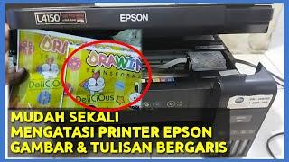 Servis Printer Epson L4150 Tulisan Bergaris