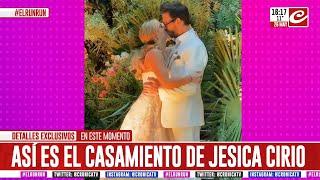 Imágenes exclusivas del casamiento de Jesica Cirio y Elías Piccirillo