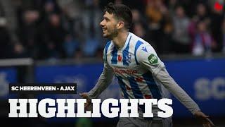 HEERLIJKE overwinning in BOMVOL Abe Lenstra stadion | Highlights sc Heerenveen - Ajax