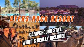 WHAT'S REALLY INCLUDED? Camping in our Motorhome at Ayers Rock Resort - Yulara (Uluru)