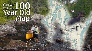 Unusual Old Map Guides us Deep Into a Lost Wilderness