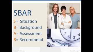 SBAR: Good Communication Basics