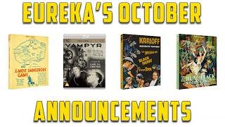 Eureka October Announcements | Eureka Classics | Masters of Cinema | Silent Cinema | Boris Karloff