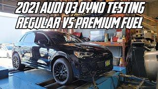 How Much More HP Will You Make With 91 VS 87 Octane Fuel - 2021 Audi Q3