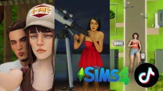 sims 4 tiktok compilation / machinimas