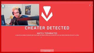 " CHEATER DETECTED " MOMENTS in VALORANT...