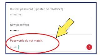 password do not match instagram | instagram password do not match