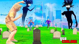 24 HOURS IN THE CEMETERY CHALLENGE PART 3! - CHALLENGE IN GTA 5 ONLINE